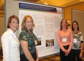 research nurses at Cincinnati Children's-visual1-350-nurses presenting at IACRN